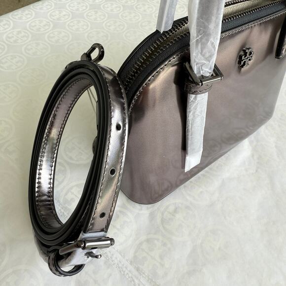 Tory Burch Emerson Dome Satchel 153467 & Emerson Mini Wallet 153359 - Picture 9 of 16